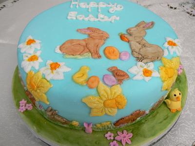 Easter Rabbit cake - Cake by Anita's Cakes