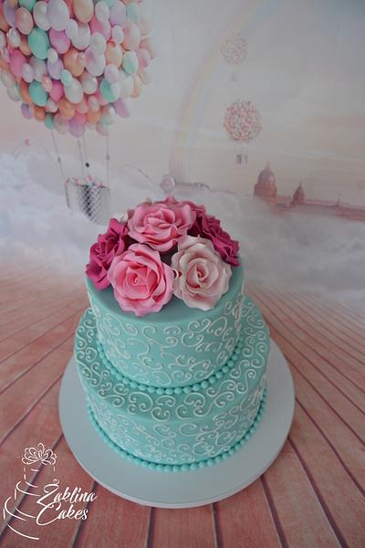 Beautiful roses - Cake by Zaklina