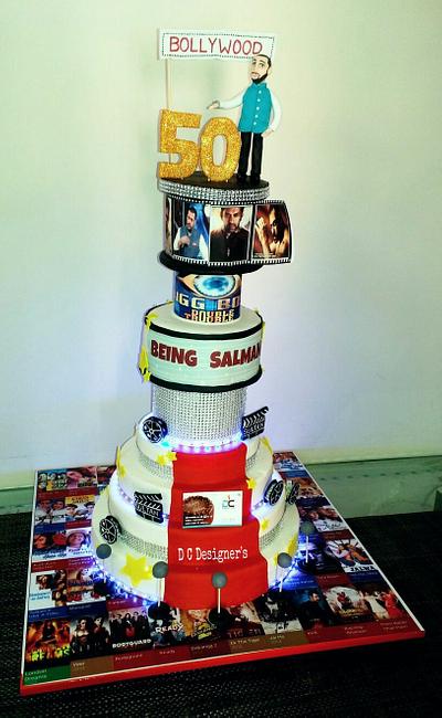 Salman Khan's 50th Birthday Cake  - Cake by Divya chheda 