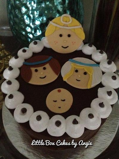 Nativity scene - Cake by Little Box Cakes by Angie