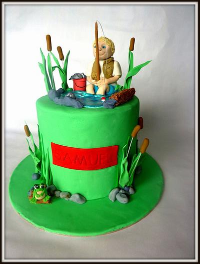 Fishing - Cake by The cake shop at highland reserve