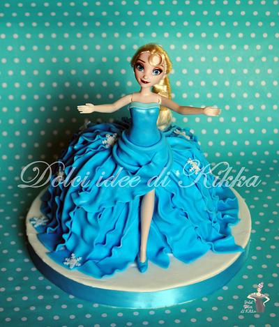 Frozen cake Elsa - Cake by Francesca Kikka