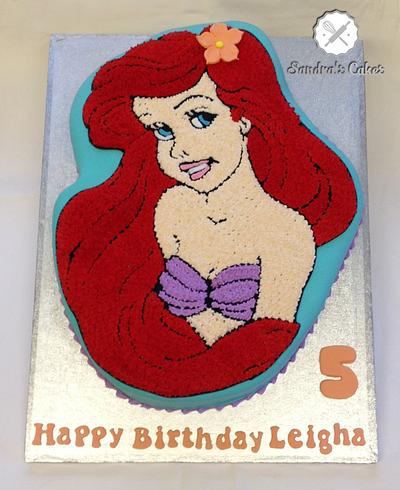 Ariel For Leigha! - Cake by Sandra's cakes