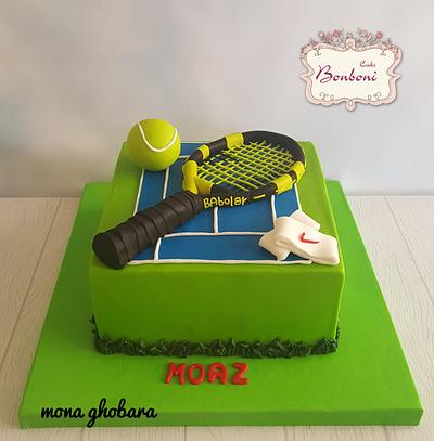 Tennis - Cake by mona ghobara/Bonboni Cake