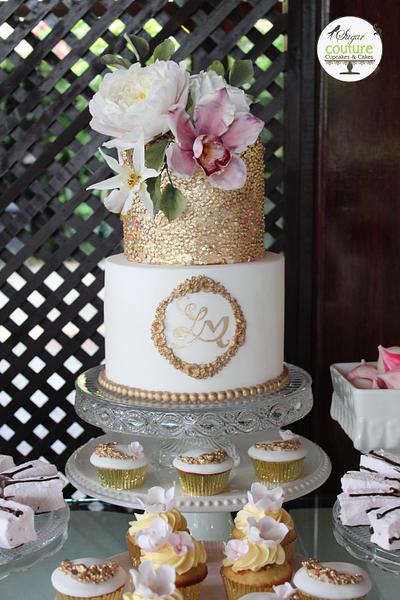 Wedding cake - Cake by SugarCoutureCR