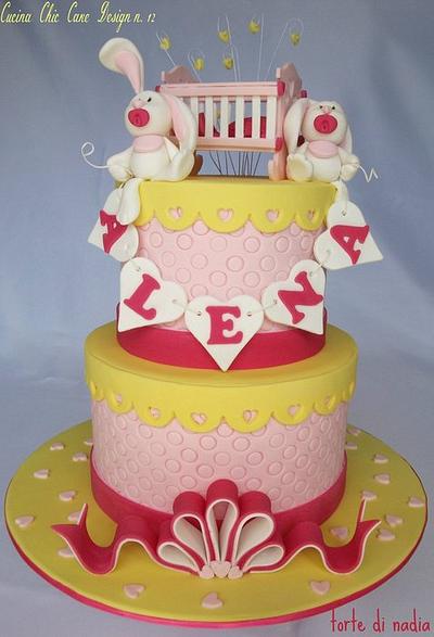 baby shower Alena - Cake by tortedinadia