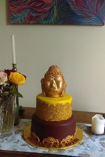 Kathleen's 60th Birthday Buddha Cake - Cake by Jazz