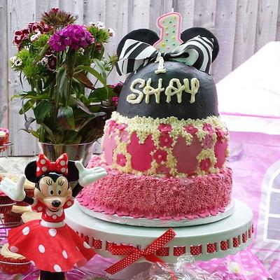 minnie mouse cake - Cake by Claribel 