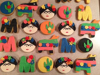 Mexico theme cookies - Cake by Maggie Rosario