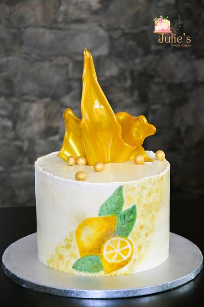 Fresh lemon cake - Cake by Julie's Sweet Cakes