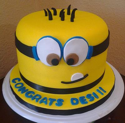 Despicable Me Cake - Cake by Rosa