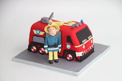 Fireman Sam - Cake by Tal Zohar