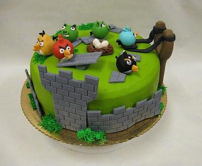 Angry birds - Cake by Wanda
