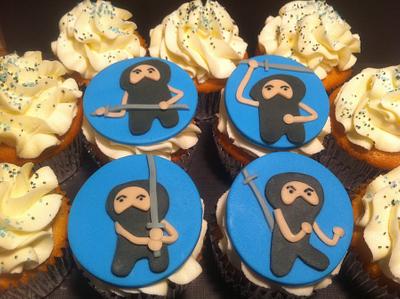 Ninja Cupcakes - Cake by Nikki Belleperche