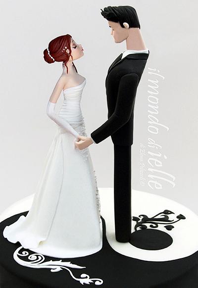 Yin Yang Wedding - Cake by il mondo di ielle