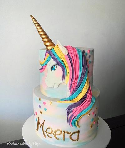Unicorn - Cake by Couture cakes by Olga