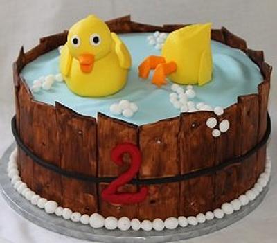 Rubber ducky you're the one - Cake by lostincakes