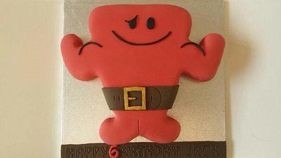 Mr Strong cake  - Cake by Tamaya Cakes Boutique 