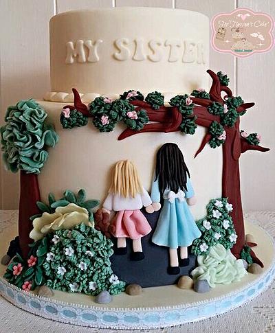 My Sister My Friend - Cake by Bobbie-Anne Wright (For Heaven's Cake)