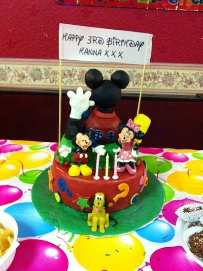 Mickey mouse clubhouse cake - Cake by Sue