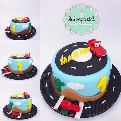Torta Disney Cars - Cake by Dulcepastel.com