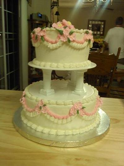 Wedding cake - Cake by Kimberly