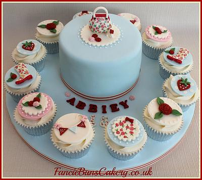 Cath Kidston Cake & Cupcake Board - Cake by Fancie Buns
