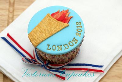 Step by step to Olympic Cupcakes - Cake by Victorious Cupcakes