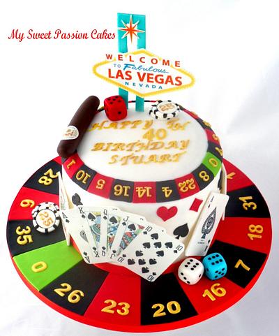 Las Vegas - Cake by Beata Khoo