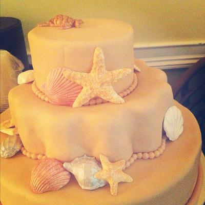 Key Largo Wedding - Cake by Jesika Altuve