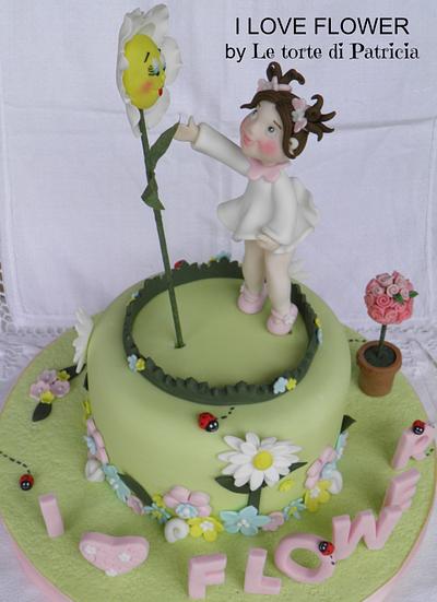 I love flower - Cake by Patricia Elena Diaz