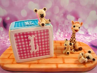 Cube à jouets de Bébé - Cake by suGGar GG