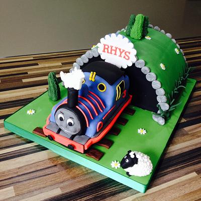 Thomas the tank - Cake by 2wheelbaker