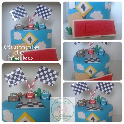 Cars cake - tarta cars - Cake by Dulce Arte Cakes