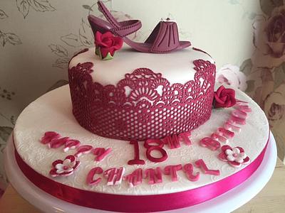 Chantel's 18th Birthday - Cake by sweetntasty