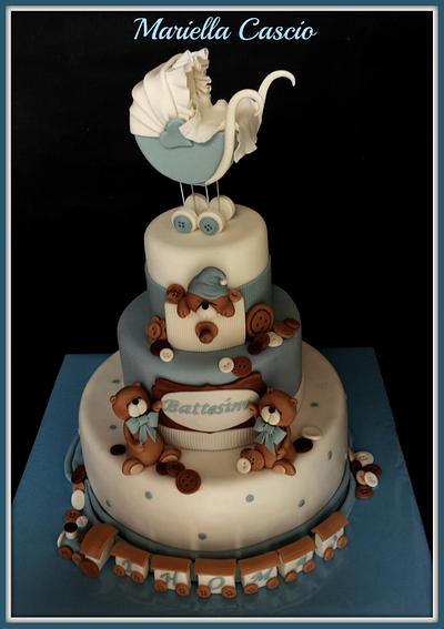 baby shower cake - Cake by Mariella Cascio bis