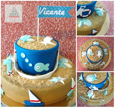 Beach Cake - Cake by CakeCakeCake