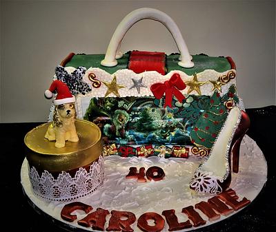 Christmas Birthday Cake - Cake by Telia