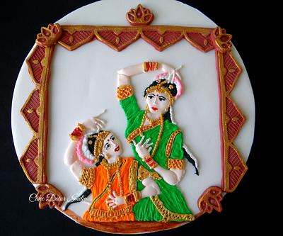Indian classical dancers in RI - Cake by Prachi Dhabaldeb