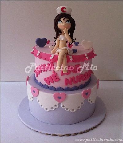 Nurse Cake - Cake by Pasticcino Mio