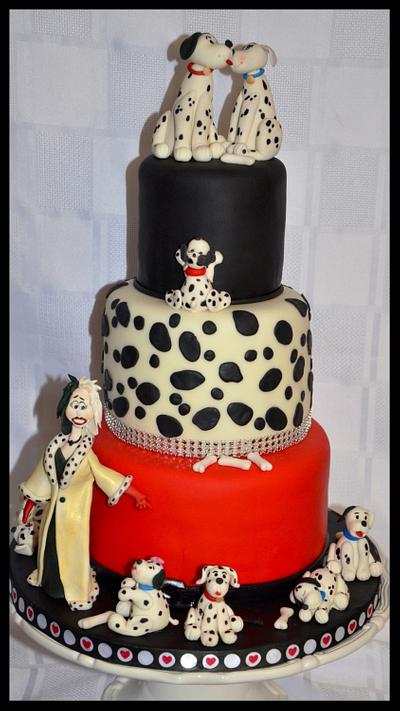 101 Dalmatians - Cake by Sugarpatch Cakes