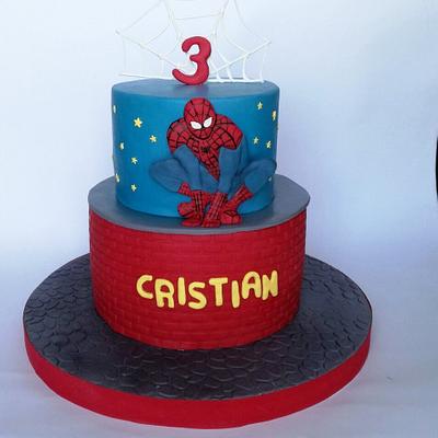 Spider-Man cake - Cake by Mariana Frascella