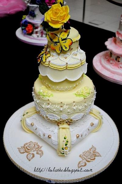 Yellow - Cake by Louis Ng