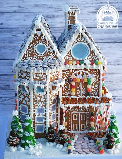 Gingerbread house - Cake by Jean A. Schapowal