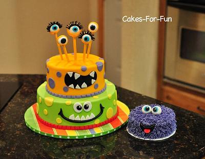 Monster cake - Cake by Cakes For Fun