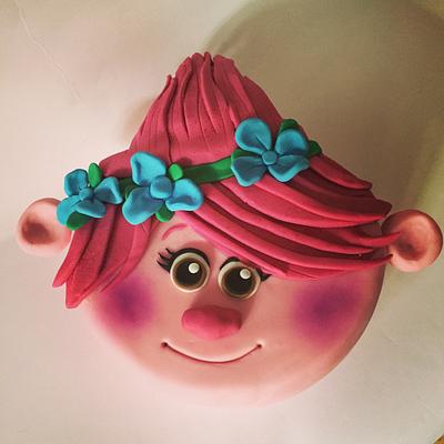 Poppy Trolls cake - Cake by Misssbond