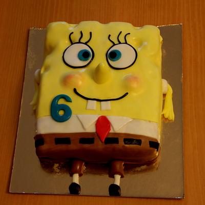 spongebob - Cake by Jiřina Matějková