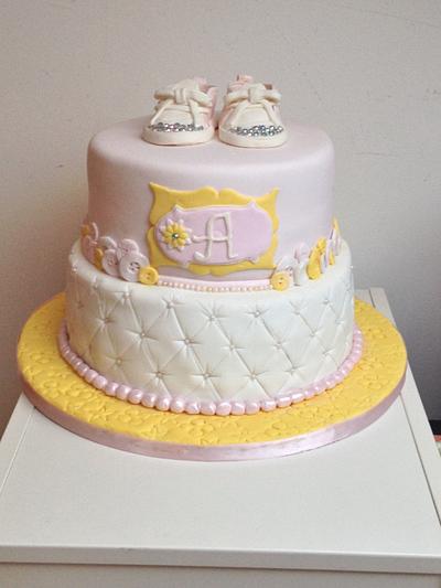 Christening Cake - Cake by MsMonique