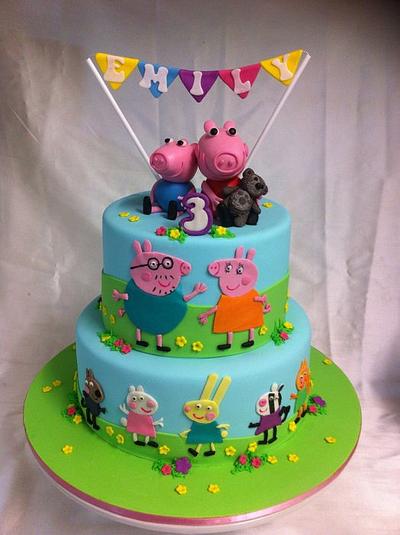 Peppa Pig and Friends - Cake by Mardie Makes Cakes
