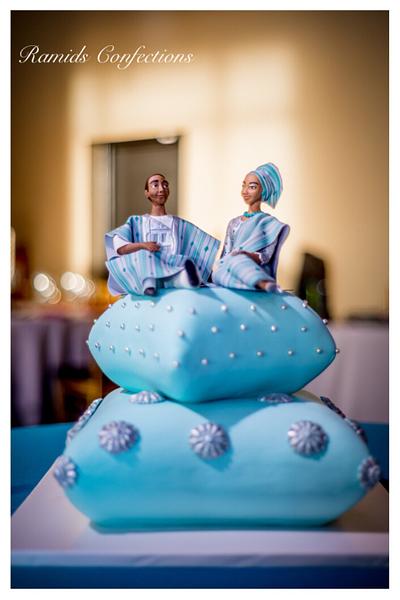 Nigerian male and female figurine  - Cake by Ramids